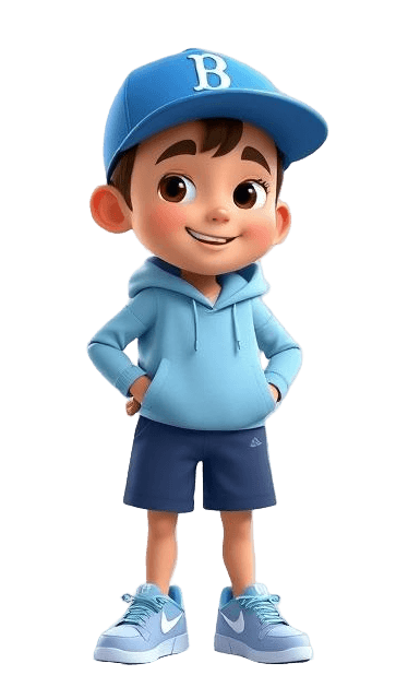 3D cartoon character