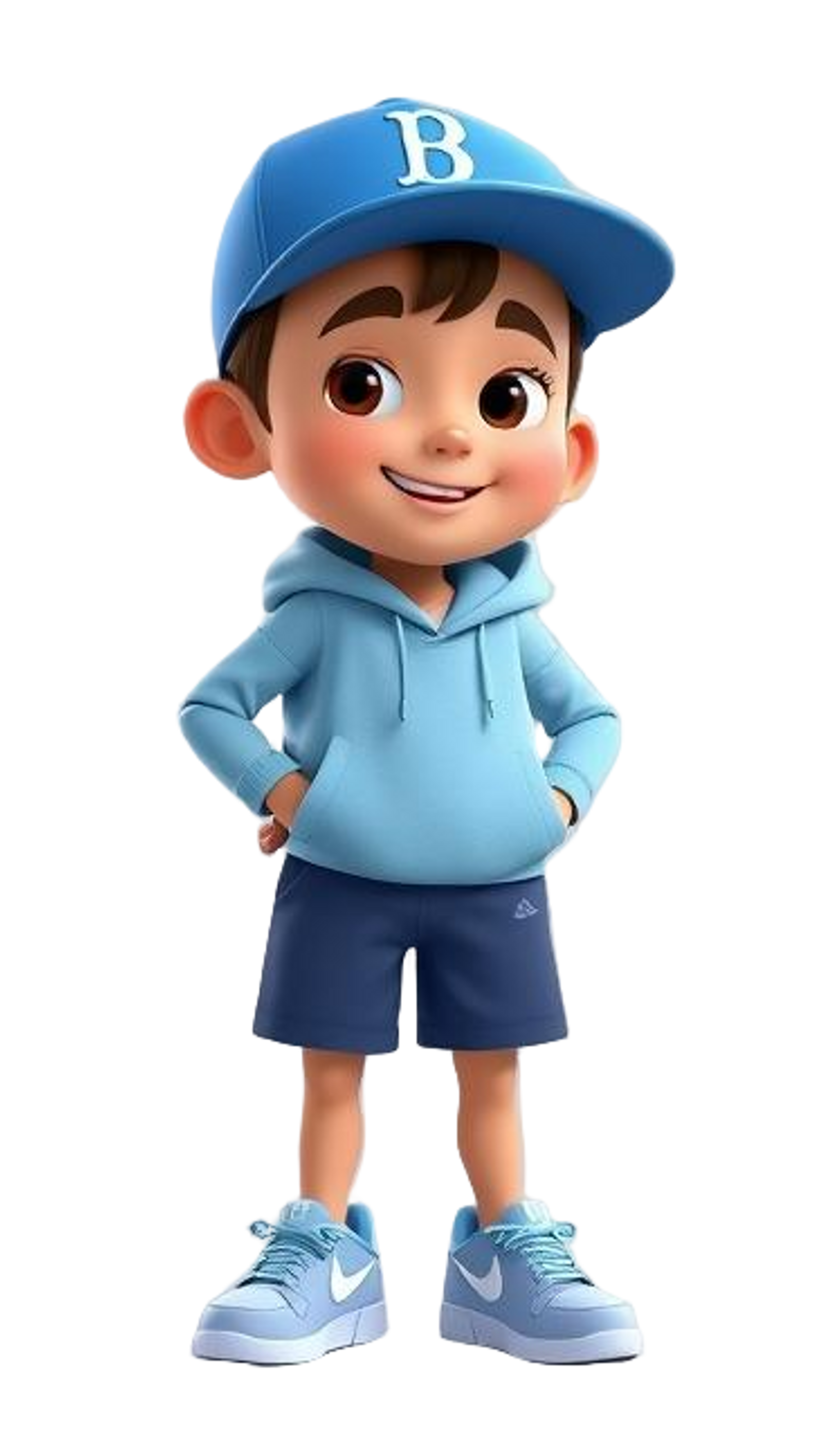 3D cartoon character